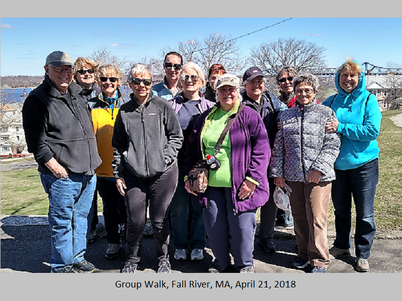 Fall River group walk 2018